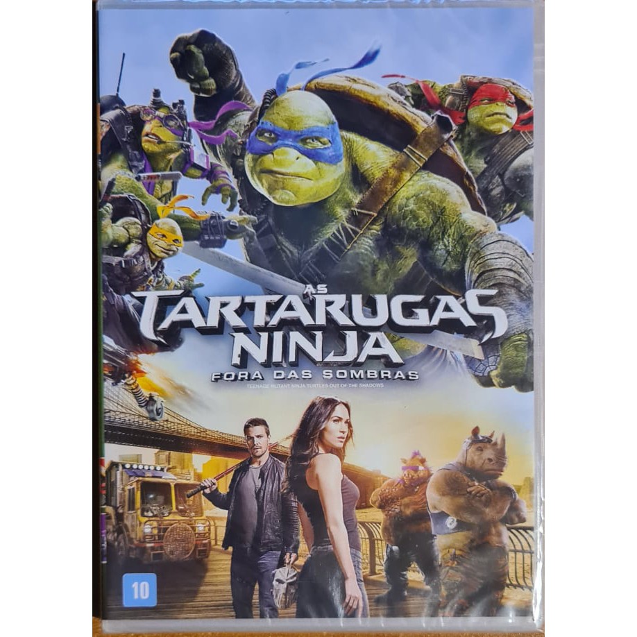 Dvd original do filme As Tartarugas Ninjas fora das sombras (Lacrado)