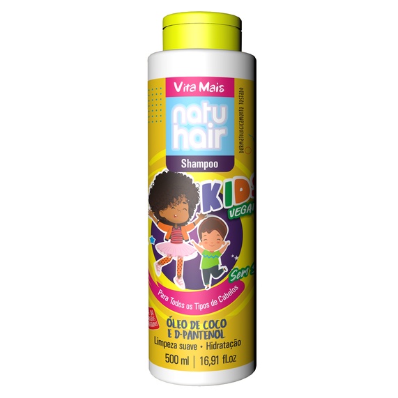 Shampoo Kids Vegano NatuHair 500ml
