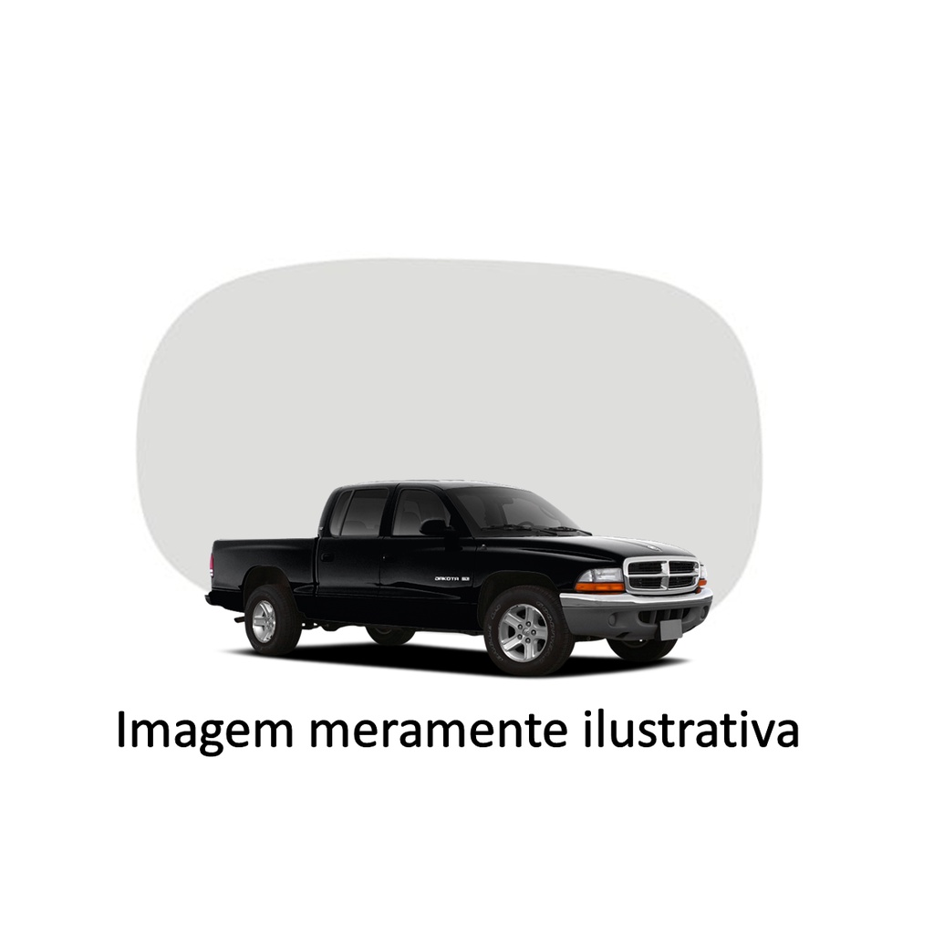 LENTE RETROVISOR CONVEXA LADO DIREITO - DAKOTA 1997/2000