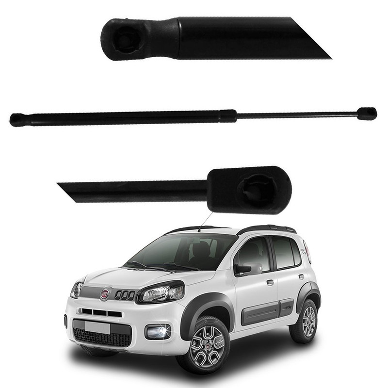 Kit Par Amortecedor Porta Malas Tampa Traseira Novo Uno 2010 Em Diante em Oferta na Shopee