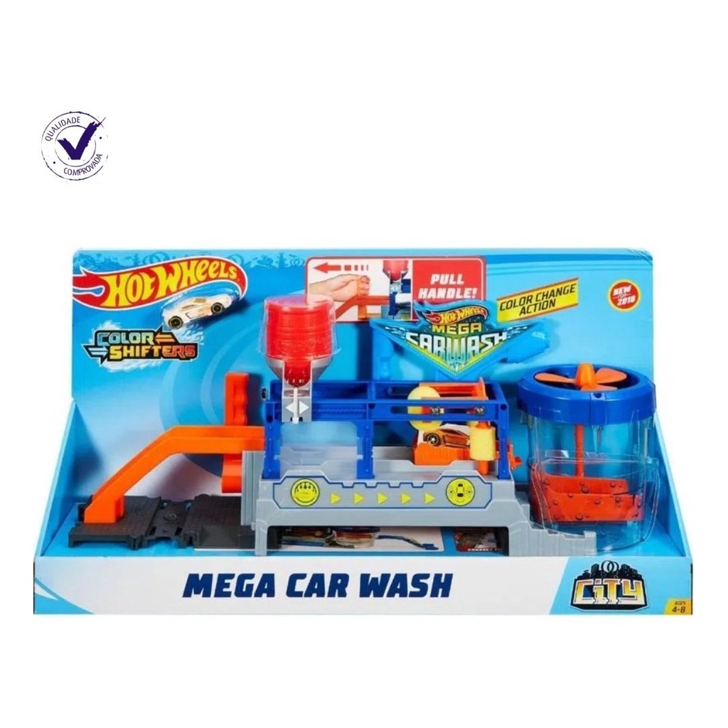 Hot Wheels Color Shot Carrinho Muda De Cor E Pista