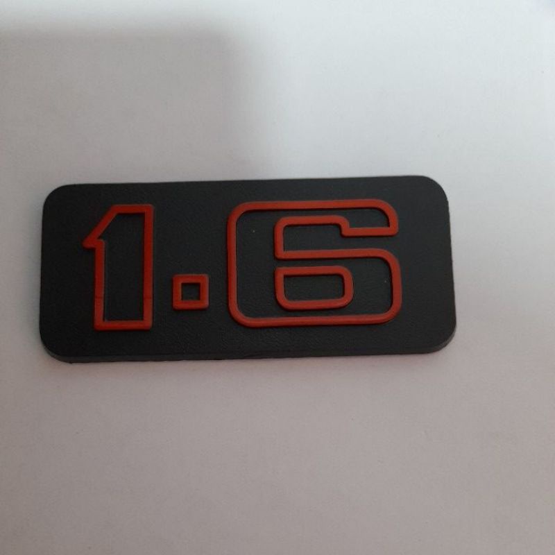 Emblema Letreiro 1.6 Da Grade Vw voyage Gol Passat Antigo