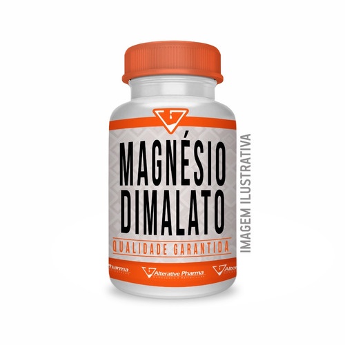 Magnésio Dimalato 550mg 180 Cápsulas