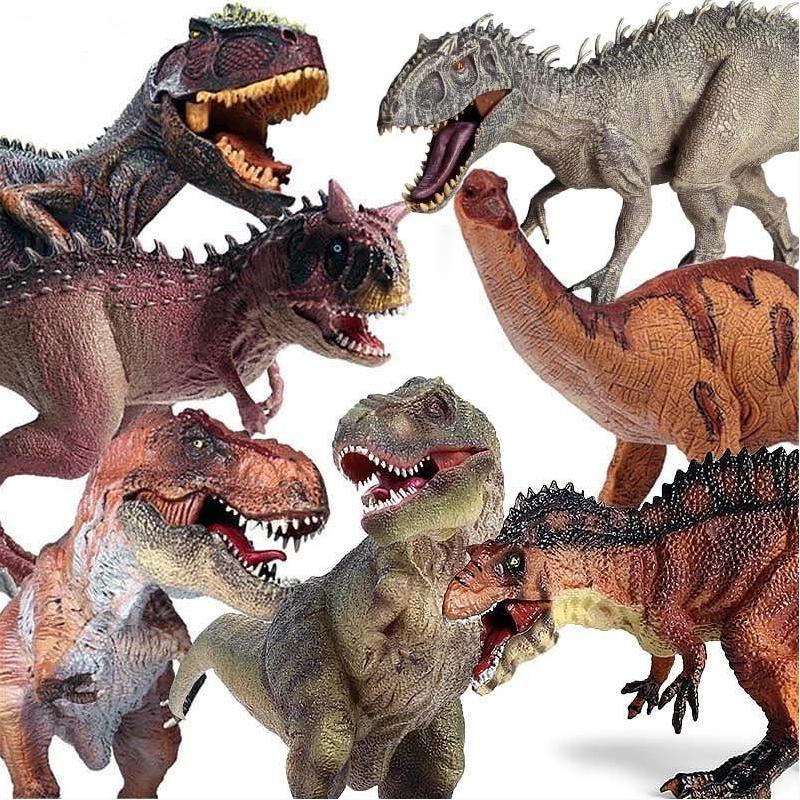 Dinossauro Pré-Histórico Jurássico Simulação Mundial Tiranossauro Pterodáctilo Rex Warcraft Mosasaurus Velociraptor Carnotauro Ciência Animal Brinquedos Educativos Para Crianças