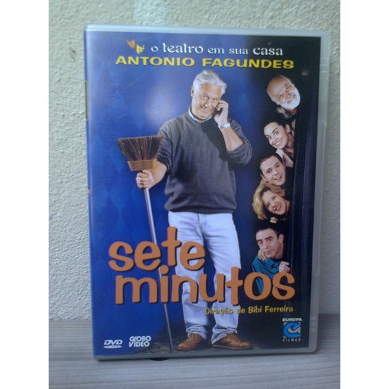 Dvd Sete Minutos (dir. Bibi Ferreira) C/ Antônio Fagundes | Shopee Brasil