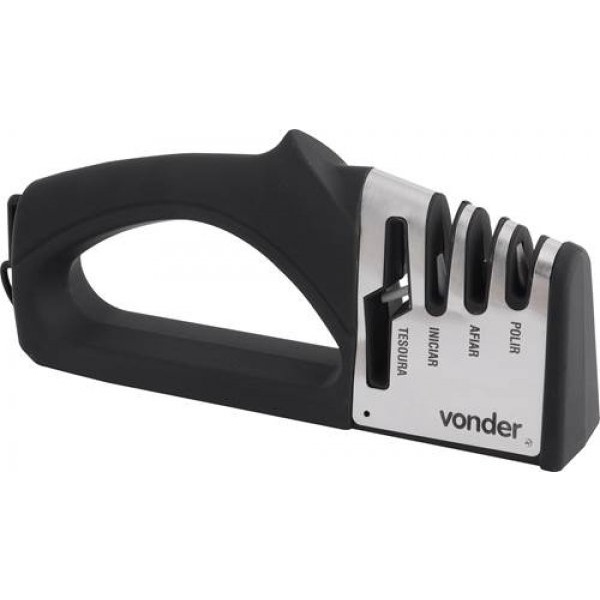 Afiador De Facas E Tesouras Com Videa E Ceramica VONDER em Oferta na Shopee
