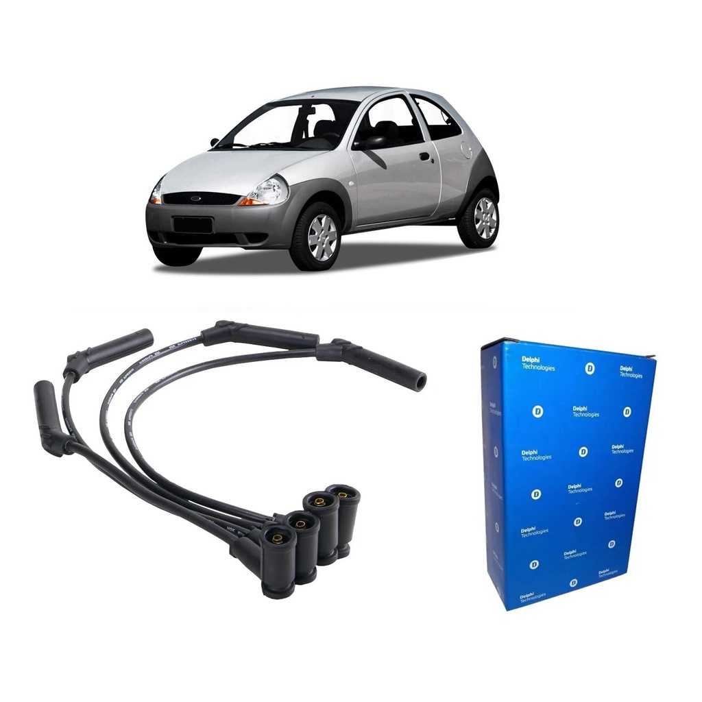 Jogo Cabo De Vela Ford Ka 1.0 1.6 Zetec Rocam 99 2000 2001 2002 2003 2004 2005 2006 2007