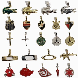 pingente masculino aço inoxidável hip hop, joias da moda para presente para homens Pingente aço inoxidável pingente jóias coração cruz pescoço pingentes mulheres sem corrente