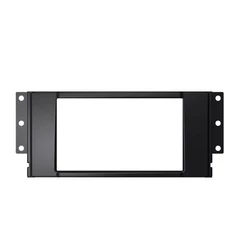 Moldura 2 Din Land Rover Discovery 3, Freelander 2 - Preto