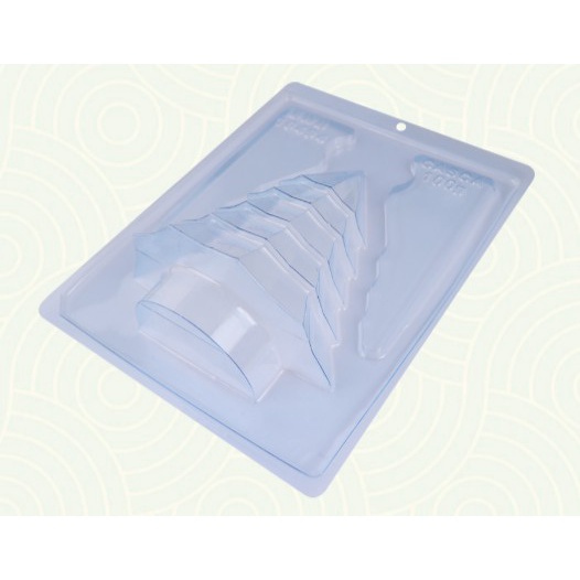 Detalhes do Forma bwb ARVORE DE NATAL 3D 400g especial 3 partes natal 2023 Cód. 10494