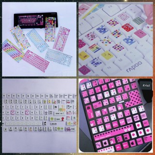 KIT 3 PÇS Adesivos P/ Teclado Colorido 11875---KRIAT ARTIGOS P/FESTAS em Oferta na Shopee