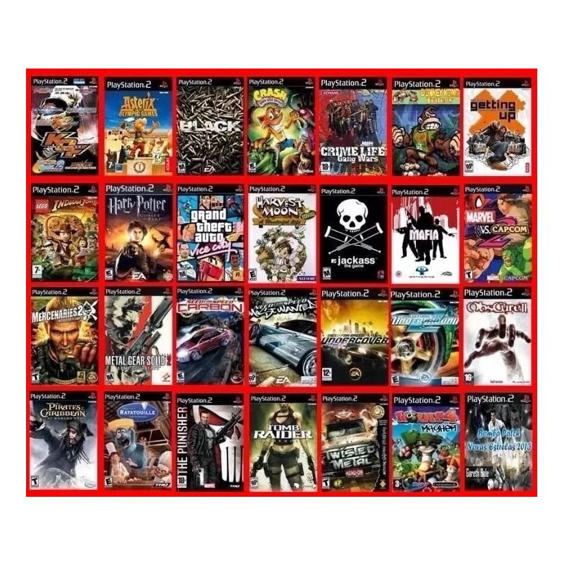KIT 20 JOGOS PATCHS PARA PS2 - A ESCOLHA ( LEIA A DESCRIÇÃO ) | Shopee ...