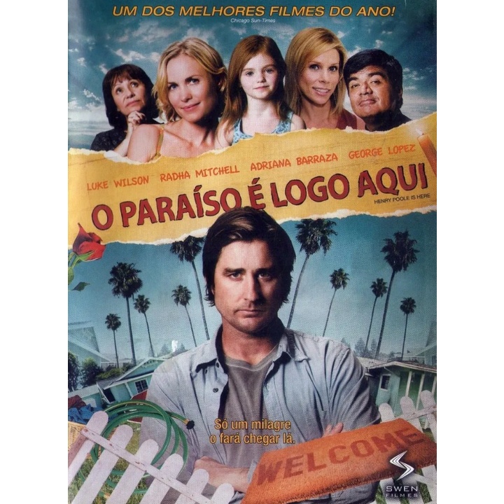 Dvd Original: O Paraíso É Logo Aqui (George Lopez, Luke Wilson, Comédia Dramática, Drama)