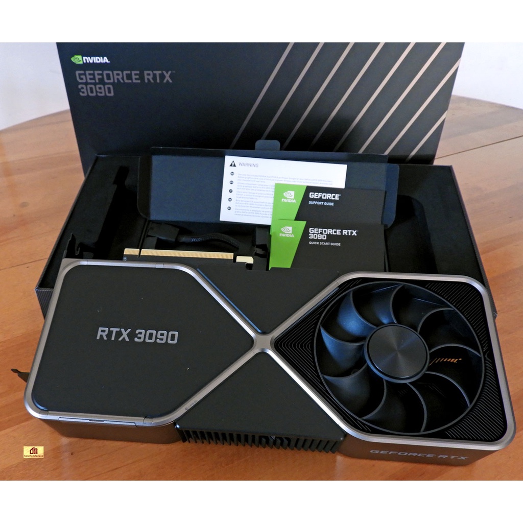 NVIDIA GeForce RTX 3090 Founders Edition 24GB GDDR6 Graphics Card - New  sealed WHTSAPP +971563865736 | Shopee Brasil