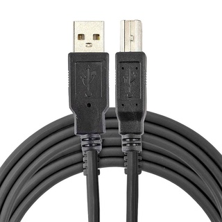 Cabo USB de 5 Metros AM+BM com Filtro contra Interferências para Impressoras Preto 03936 NT