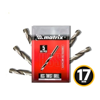 Kit 5 Brocas Aço Rápido Para Metais 17mm  Mtx em Oferta na Shopee