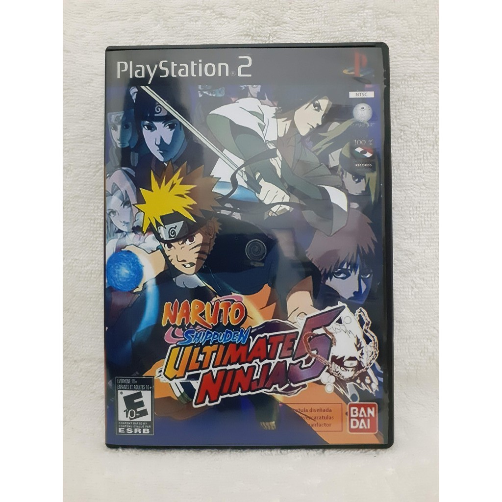 Naruto Ultimate Ninja 5 Para Playstation 2 - Leiam A Descrição