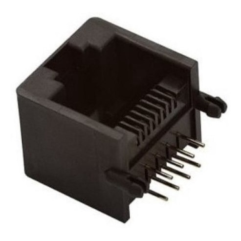 50 Peças - Modular Jack Rj45 Fêmea 8p8c 90g  55-05