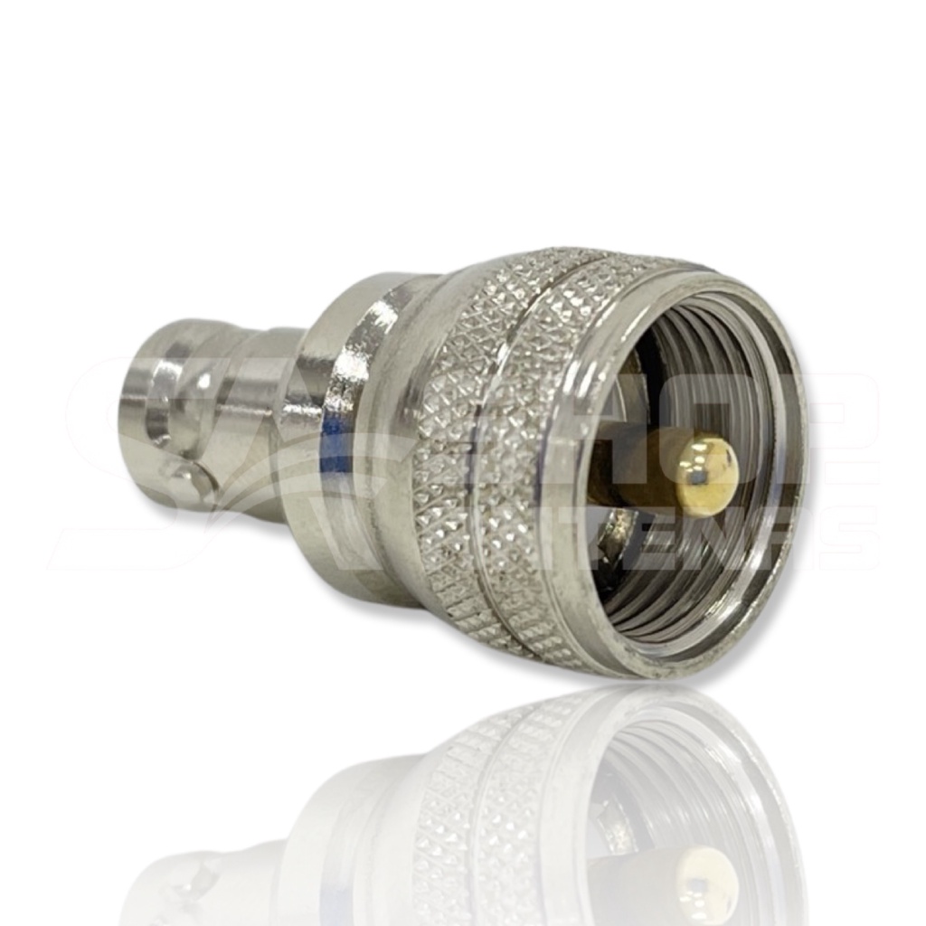 Conector Adaptador Bnc Femea X Uhf Macho em Oferta na Shopee