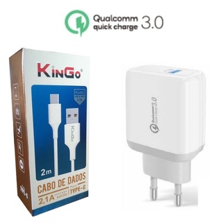 Carregador 2 Metros Turbo para Samsung Galaxy A32 - Completo