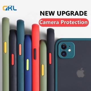 Casing for IPhone 11 Pro Max X XS Max XR 6 6S 7 8 Plus Matte Translucent
