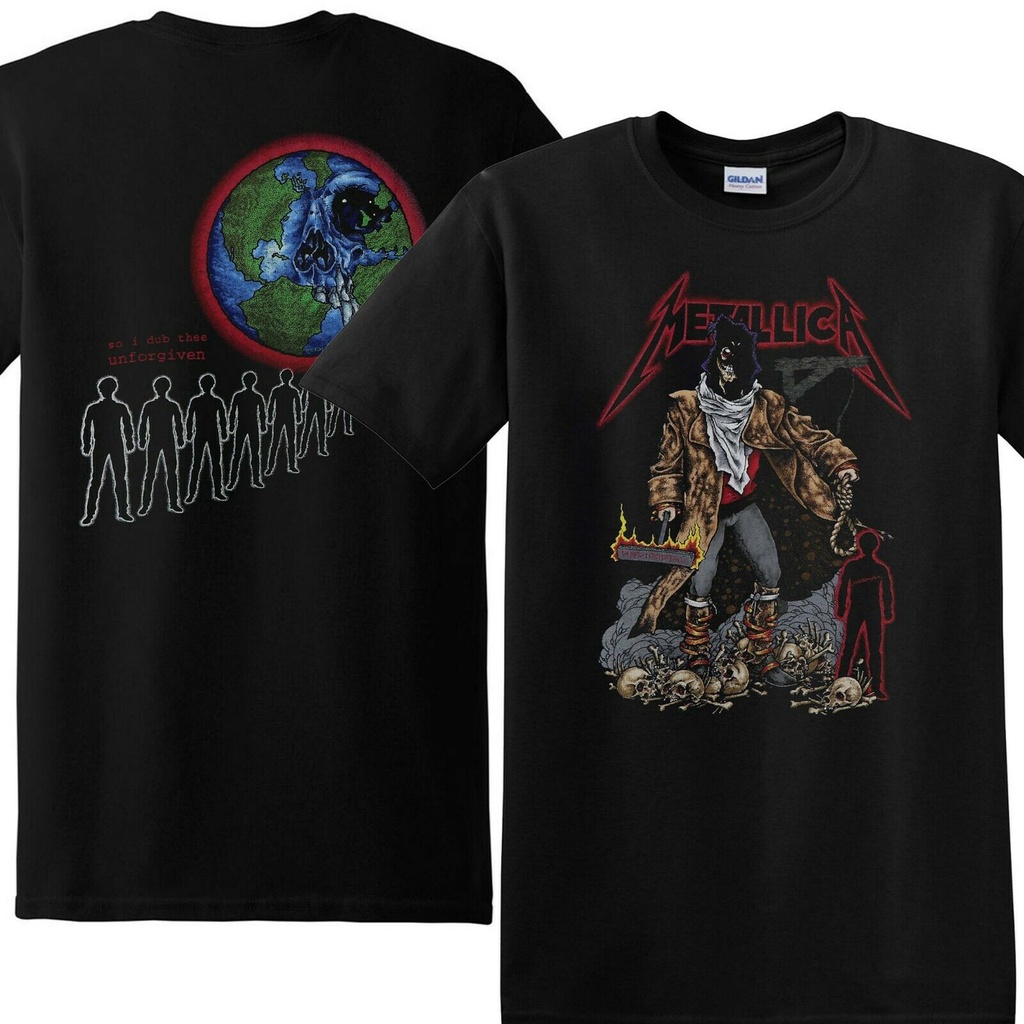 Camiseta De Música 1992 Metallica Tour