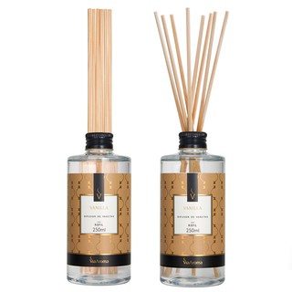Refil Difusor De Varetas 250 Ml - Black Vanilla - Via Aroma