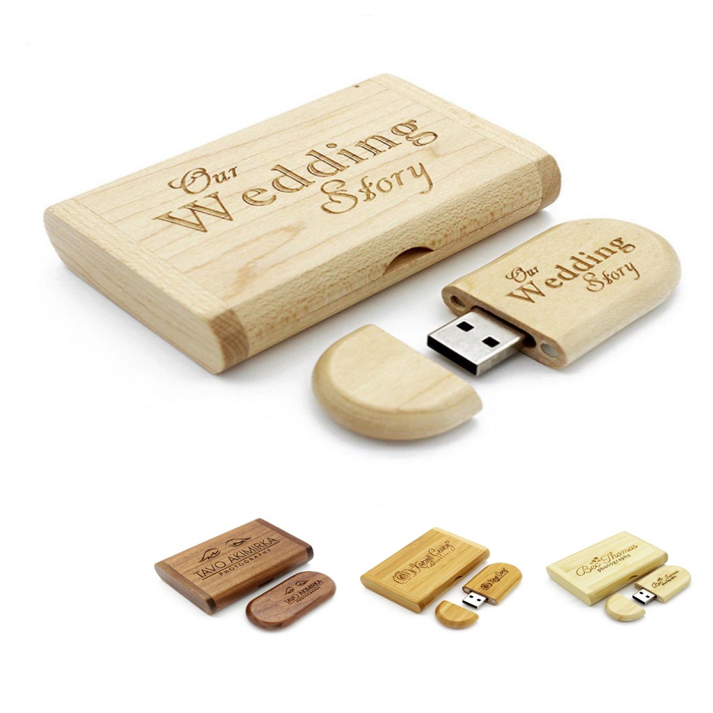 Pen Drive 8 gb Personalizado Para Fotógrafos Sacola Ecológica.