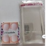 Cartão 2 pares com embalagem adesivada em Oferta na Shopee
