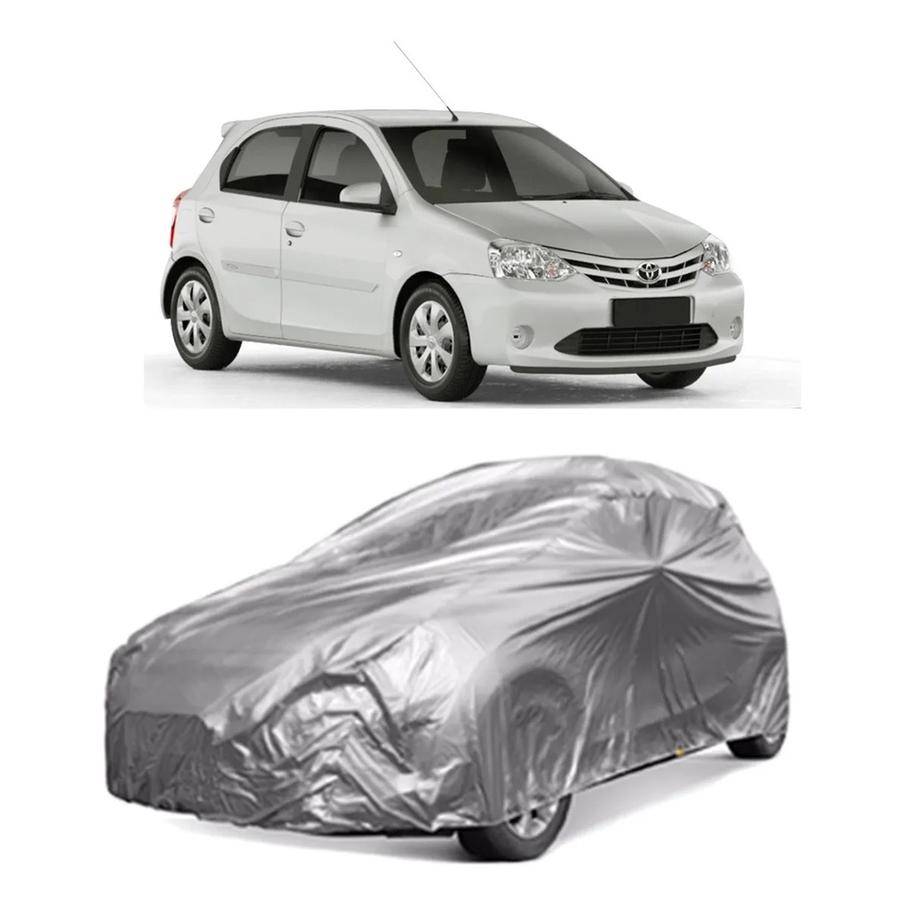 Capa para Cobrir e Proteger Carro Toyota Etios Forrada 100% Impermeável