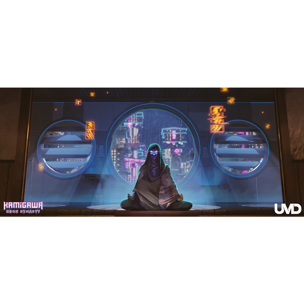 Mouse pad Gamer Magic the Gathering Kamigawa: Neon Dynasties teaser (58cm x 30cm