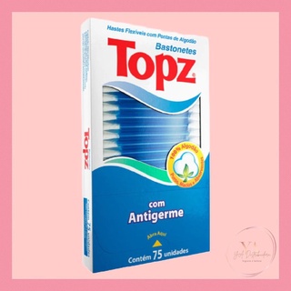Hastes Flexíveis Topz Bastonetes 75 Unidades