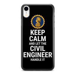 Capinha Para Celular Keep Calm Engenharia Civil