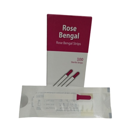 Rosa Bengala Strisce 100 Pezzi IN 1 Confezione Transito IN 2 Giorni 