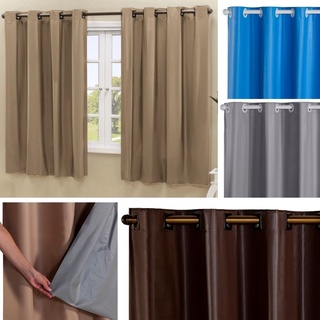 Cortina Blackout PVC Colors corta 100 % a luz 2,20 m x 1,30 m Sala Quarto Cozinha