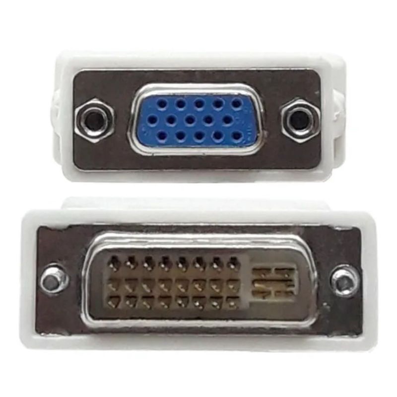 Adaptador Dvi 24 + 5 Para Vga Placa Dvi Para Vga 5 Cm