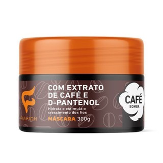Máscara Café Bomba Com Extrato de Café e D-Pantenol 300g - Fashion - 1 Unidade Top