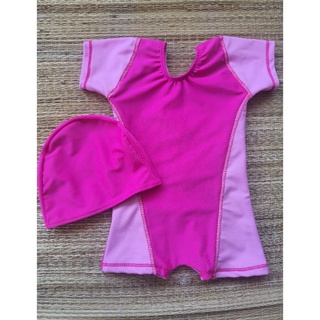 Maiô infantil natação menina em Oferta na Shopee