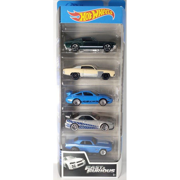 Pack De 5 Hot Wheels - Velozes E Furiosos - Novo - Lacrado.