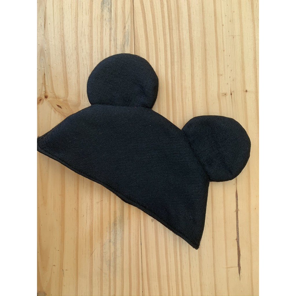 Touca Mickey Fantasia Mesversário Bebê Festa Roupinha Mouse Acessório Orelhas