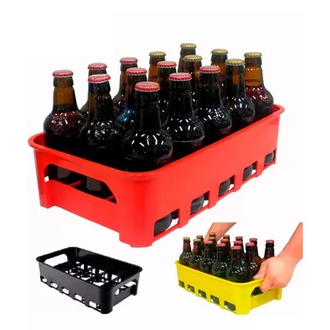 Garrafeira Engradado CAIXA Cesto P 15 Garrafas De Cerveja 300ml 5 PÇS