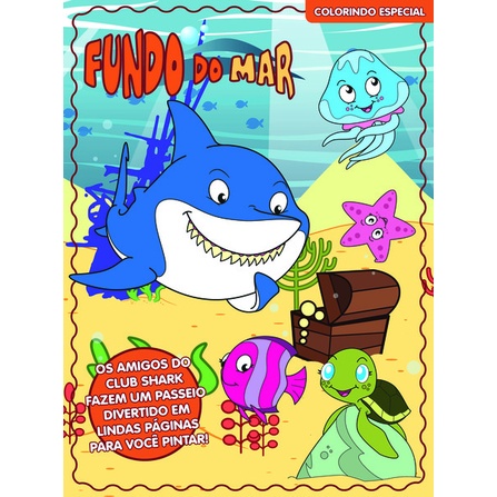 Fundo do Mar Colorindo Especial