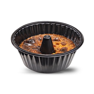 10 un Embalagem Forma Redonda Forneável c/Tampa PET Bolo G232 Galvanotek Premium em Oferta na Shopee