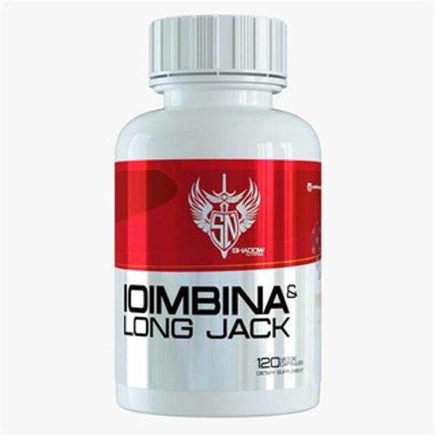 Ioimbina Long Jack 120 cáps. Shadow Nutrition