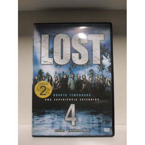 Dvd Lost - Quarta Temporada - Disco 2 - Original