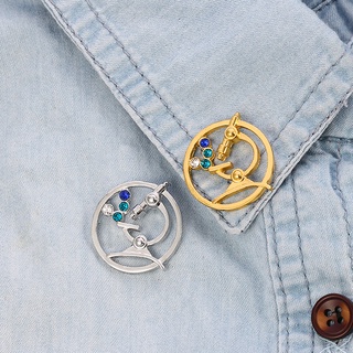 Broche / Pino / Alfinete De Cristal / Biologia / Bijuteria / Presente / Médico