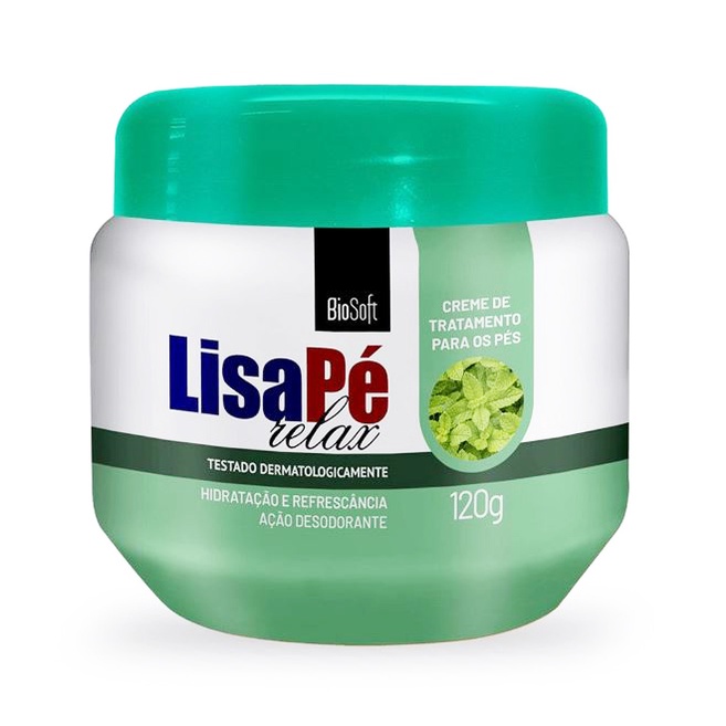 Creme Hidratante Lisa Pé Relax SoftHair - 120g
