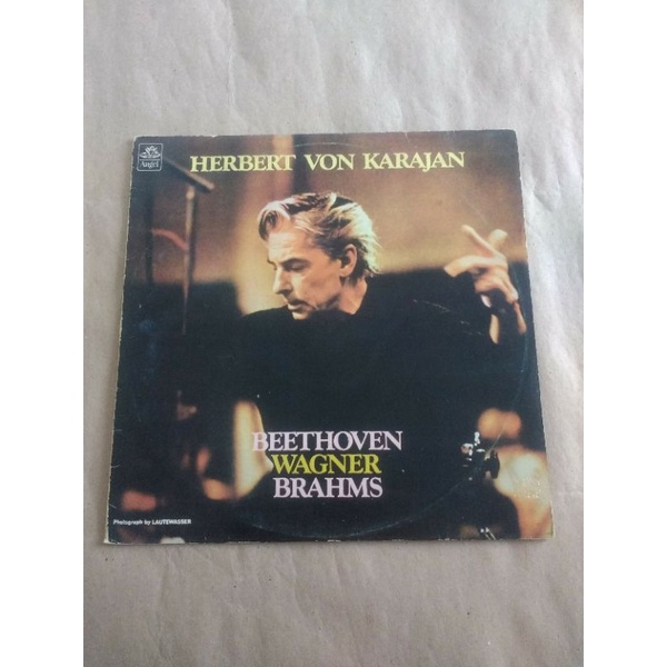LP Herbert von Karajan Aberturas e Preludios de Beethoven, Brahms e Wagner