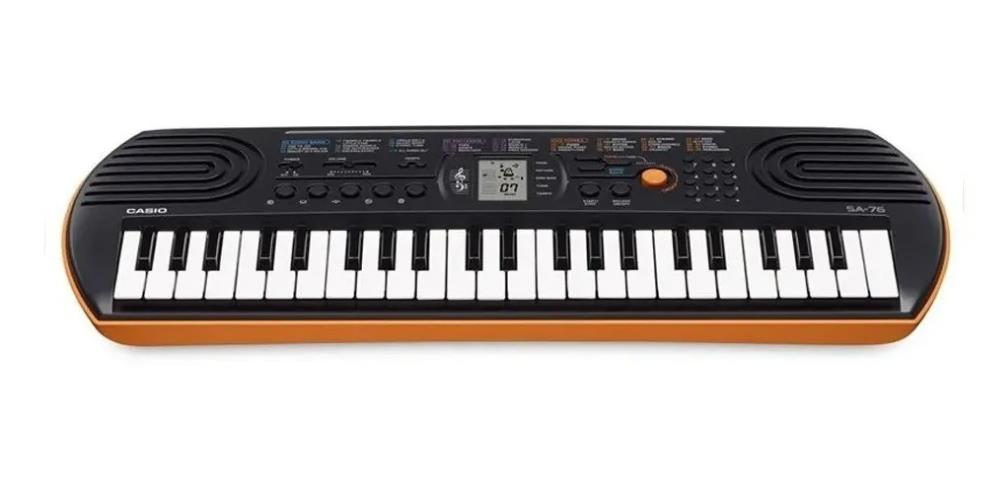Mini Teclado Infantil Digital Casio SA-76 Portatil 44 Teclas | Shopee Brasil Mini Teclado Infantil Digital Casio SA-76 Portatil 44 Teclas | Shopee Brasil