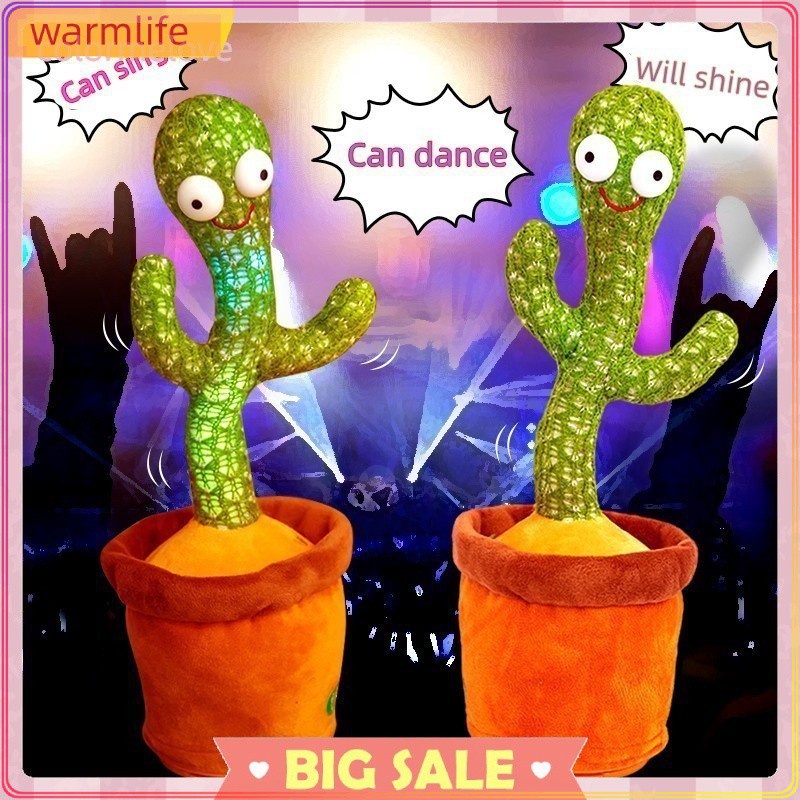 Cacto dançante interativo com voz Decoração De Carro Mesa De Brinquedo Com Dançante De Cacto bonecas cacto falante dancing cactus